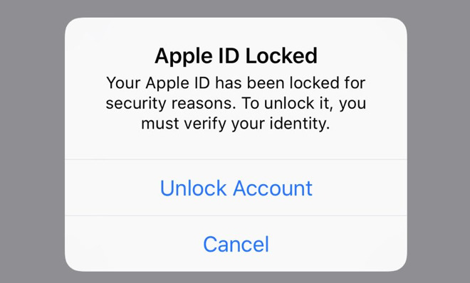 Apple ID locked