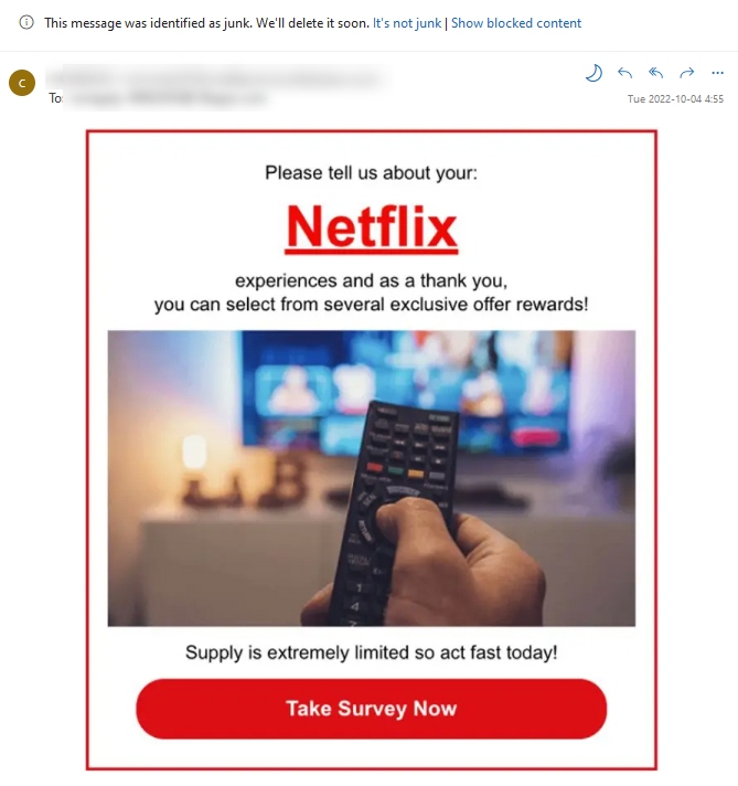 Netflix Scam Email: Top Netflix Scams 2022 (Phishing Texts, Emails)