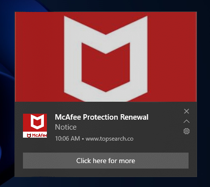 How to Stop McAfee Popups on Chrome: Fake Notice